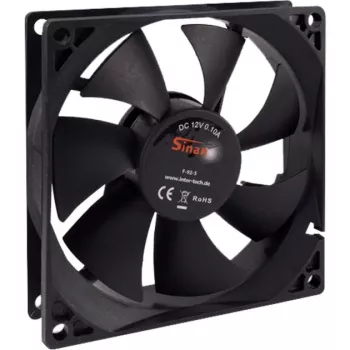 Ventilators Inter-Tech 88885180 universāla dzesēšanas sistēma 9,2 cm