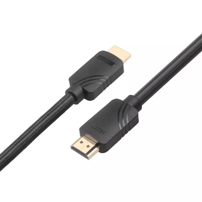 HDMI v 2.1 premium kabelis 3 m 8K Melns Izstrādāts spēlētājiem
