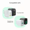 Kabelis USB-C-USB-C PowerStream 100W pīts 1,2m balts
