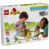 Rotaļu vilciena komplekts LEGO DUPLO Interaktīvais piedzīvojumu dzelzceļš 10427, 57 gab., 2 mini figūriņas, vecumam 2+