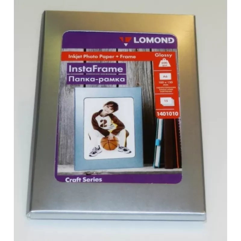 Foto tintes printera papīrs Lomond Glossy 200 g/m² 10×15 cm, 15 loksnes