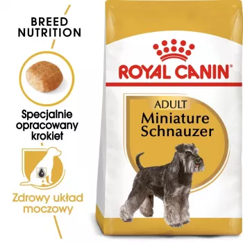 Sausā suņu barība Royal Canin Miniature Schnauzer Adult, mājputnu gaļa, 3 kg, mazām šķirnēm