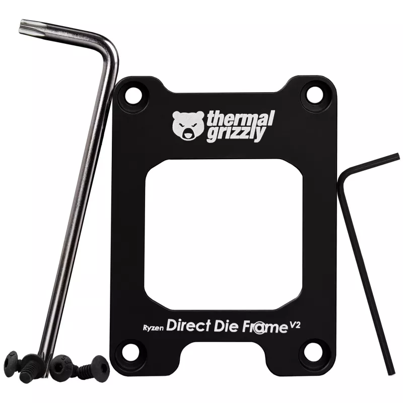 Thermal Grizzly Ryzen 7000 Direct Die Frame V2 – procesora stiprinājuma rāmis (TG-DDF-R7000-V2)