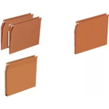 Piekaramās mapes Elba DEFI FLEX oranžas, kartons 230 g/m², piekares sistēma