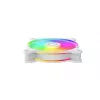 Cooler Master MasterFan MF120 Halo2 White Edition 120mm ARGB korpusa ventilators