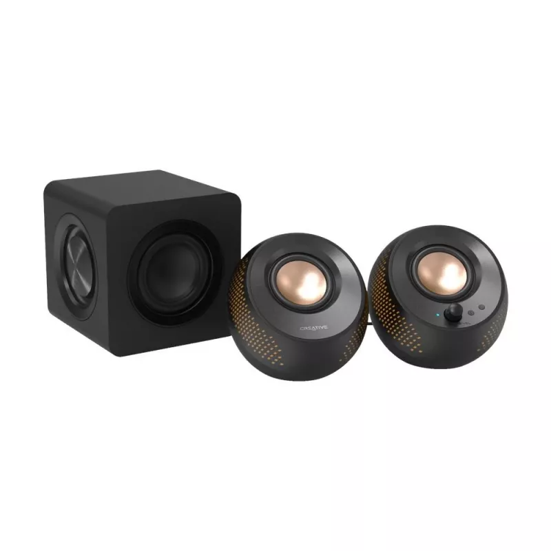 Creative Labs Creative Pebble X Plus skaļruņu komplekts 30 W Universāls Melns 2.1 kanāli Bluetooth