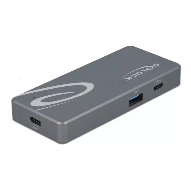 Karšu lasītājs DeLOCK USB Type-C priekš CFast SD + USB centrmezgls