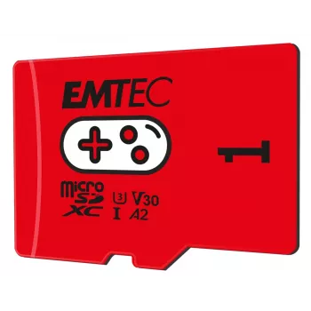 Emtec zibatmiņa 1TB UHS-I U3 V30 A2 Gaming Rouge ECMSDM1TXCU3G