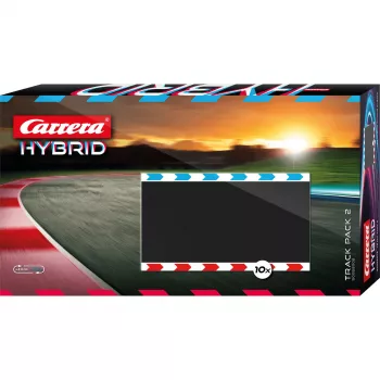 Slotu trases paplašināšanas komplekts CARRERA Hybrid Track Pack 2 Extension / Car Set