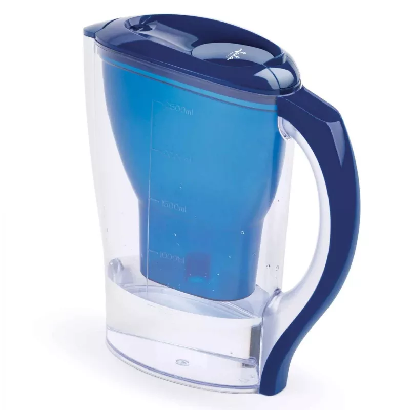 Ūdens filtra krūze JATA HJAR1001 2,5 L zila caurspīdīga