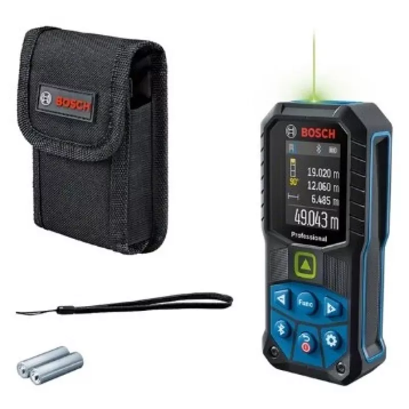 Bosch GLM 50-27 CG Professional lāzera attāluma mērītājs, melns, zils 50 m
