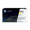 Tonera HP kasetne Nr. 653A HP 653A dzeltena 6000 lappuses