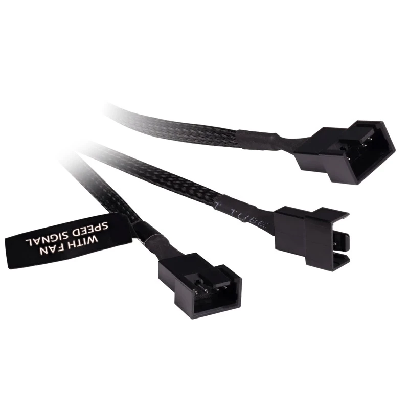 RGB sadalītāja kabelis Alphacool 18679 melns plastmasa 150 mm