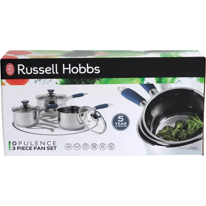 Trauku komplekts Russell Hobbs RH01178EU 3 gab., zils