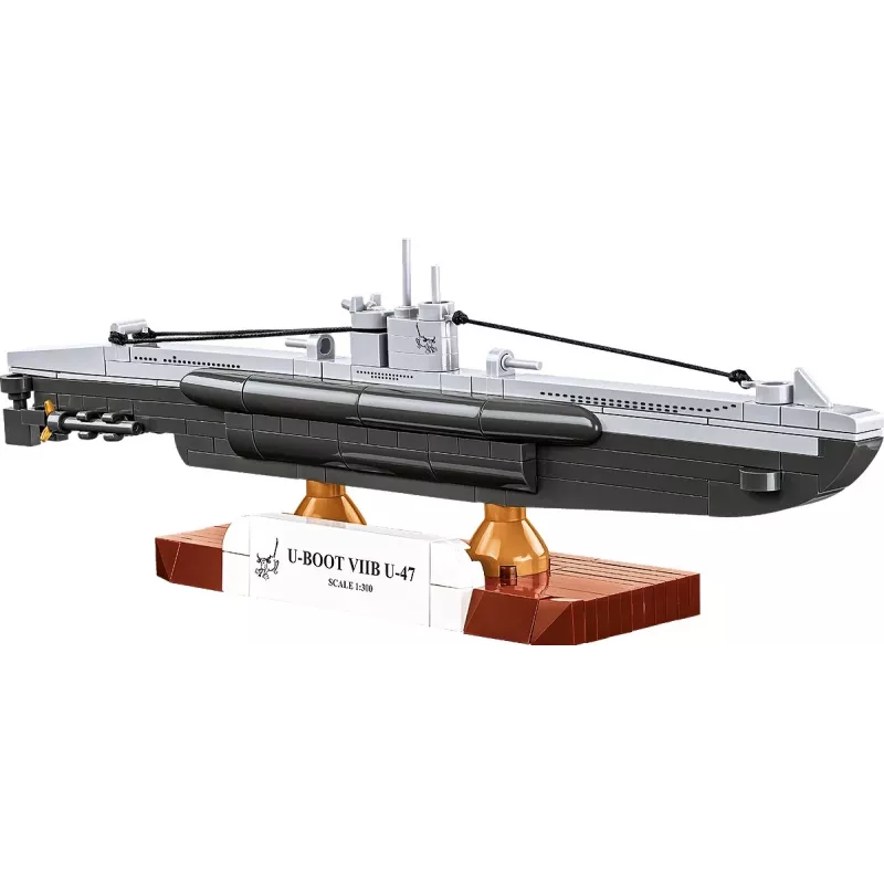 Zemūdenes modelis Cobi U-47 T.VIIB 1:300 komplekts, zīmols Cobi, modelis 4858