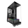 TACENS Mars Gaming MCPRISMA Midi Tower datora korpuss, melns, rūdītais stikls, atbalsta ATX/Micro-ATX/Mini-ITX, 2x3,5 collu + 2x2,5 collu nodalījumi