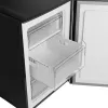 Vertikālā saldētava BOMANN GS 7253, 87 l, melna, ≤ -18°C, energoefektivitātes klase C, 850×550×580 mm