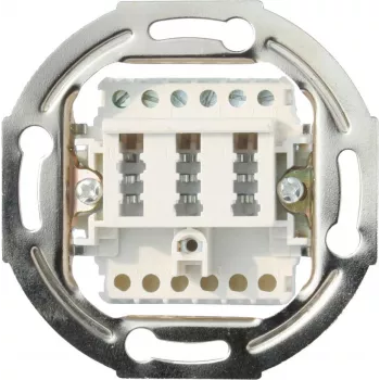 Telefona ligzda TAE NF/F ShiverPeaks 74051-1W — uz sienas stiprināms TAE savienotājs analogajiem telefoniem