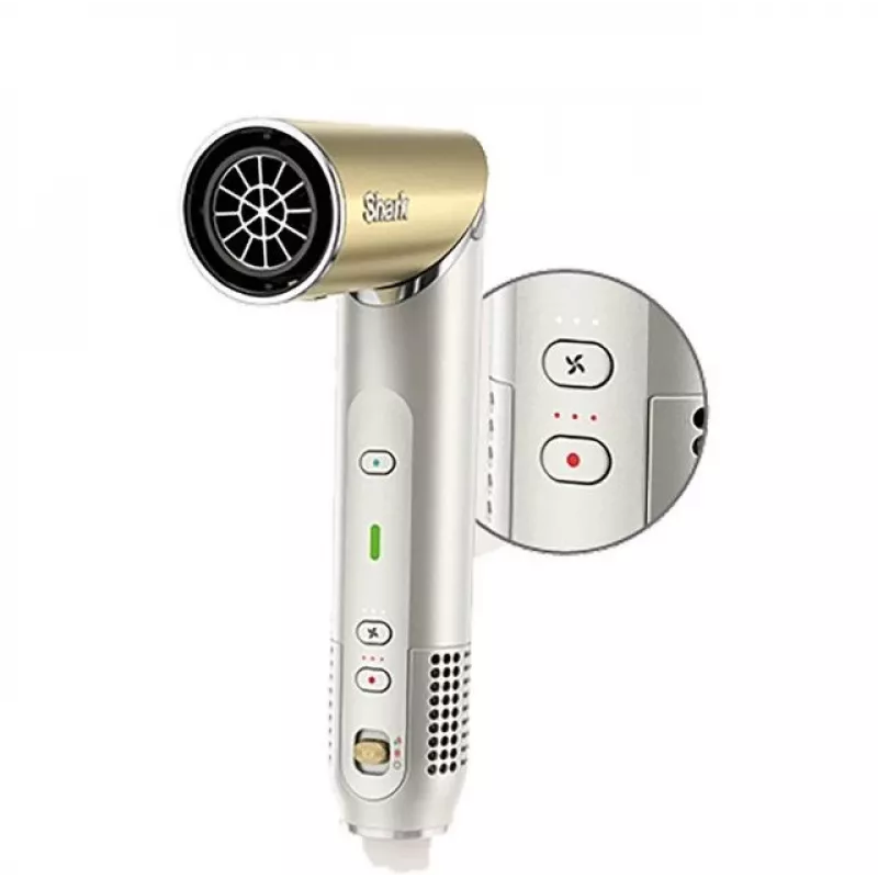Matu veidotājs Shark HD6052SEU 6-in-1 multistyler — 1500 W, keramika, 100–150 °C, gaisa plūsmas tehnoloģija, koncentrators, ceļojumu maciņš
