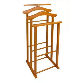 ARREDAMENTI MAXI Statīvs krekliem un uzvalkiem - 102 x 35 cm, melns