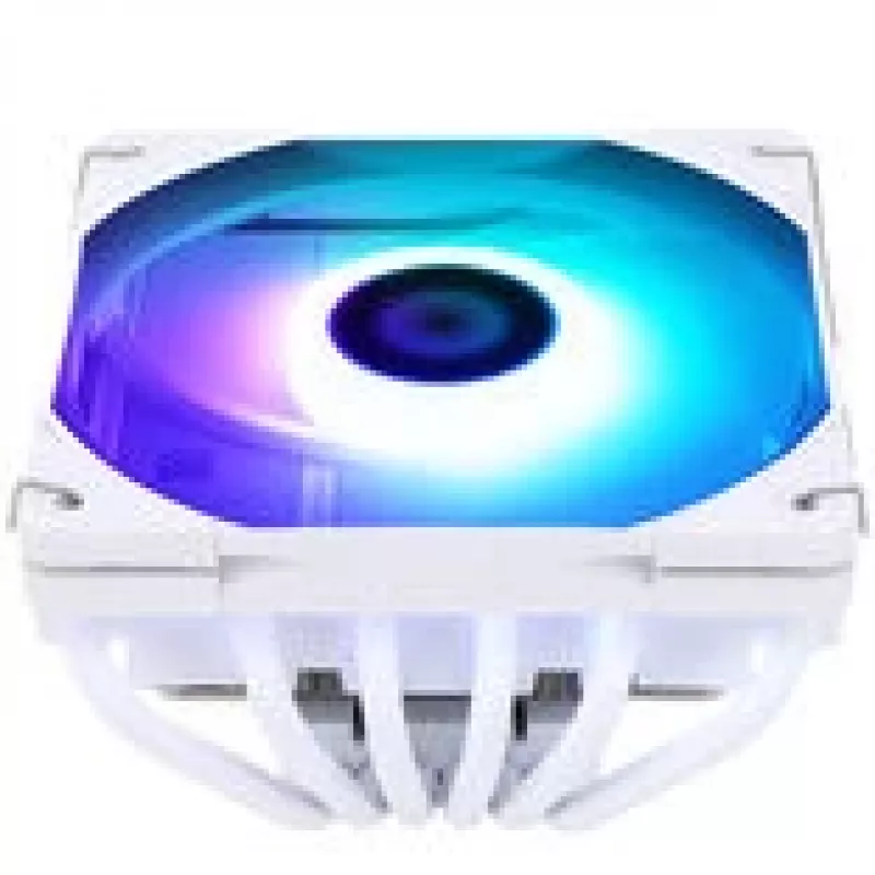 Thermalright AXP120 X67 ARGB zema profila CPU dzesētājs - 120 mm, balts (AXP120 X67 Balts ARGB)