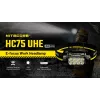 Galvas lukturis H sērija 3000 LŪMENI/HC75 Uhe Nitecore