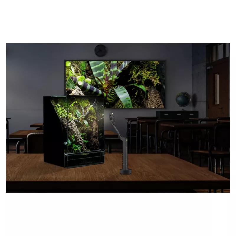 Dokumentu kamera IPEVO VZ-X ULTRA melna, CMOS 25,4/3,06 mm, 4K 3840×2160, USB/HDMI/Wi‑Fi