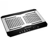 Piezīmjdatora dzesēšanas paliktnis THERMALTAKE CL-N002-PL12BL-A ar 12 cm ventilatoru, alumīnija un plastmasas, 390×277,5×49,3 mm, 1000–1300 apgr./min
