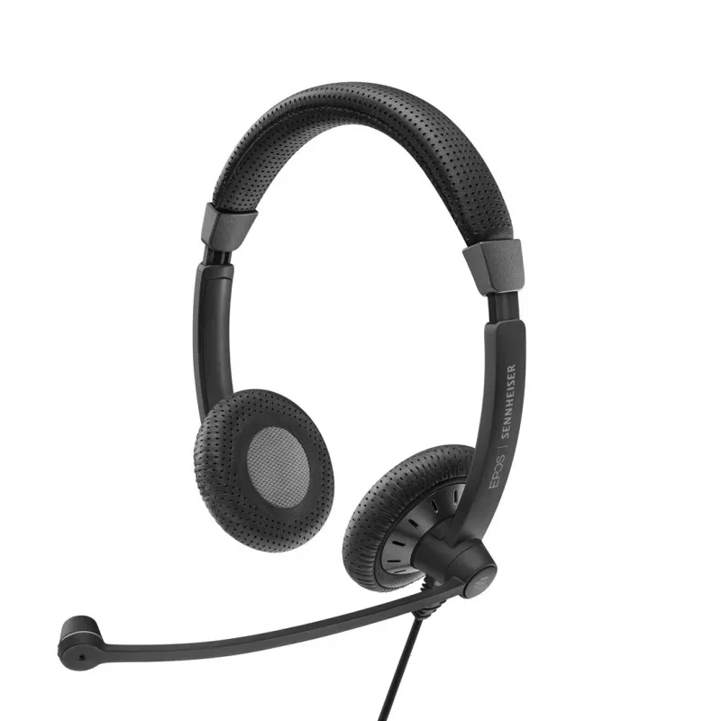 EPOS | SENNHEISER IMPACT SC 75 USB MS austiņas ar vadu, galvas saite, savienojums/Mūzika USB Type-A, melna