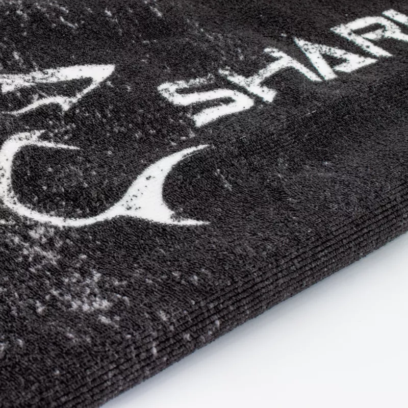 Dvielis White Shark TW-01 Stingray ātri žūstošs viegls mikrošķiedras pludmales dvielis, kompakts