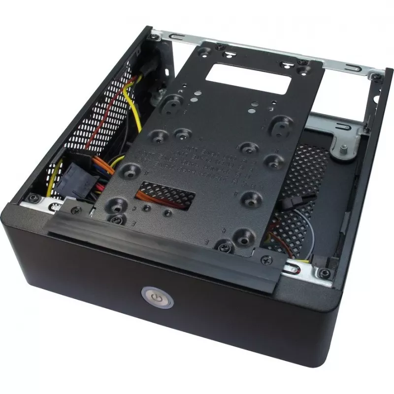 PC Case Inter-Tech ITX-601 Desktop Melns