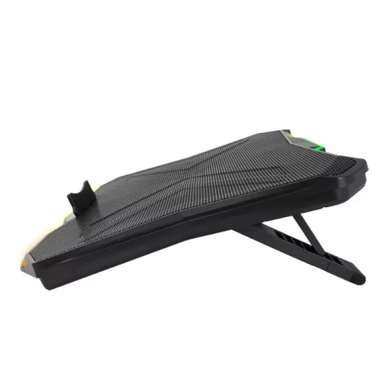 Klēpjdatora dzesēšanas paliktnis ESPERANZA EGC110 17 collu (43,2 cm), 1 ventilators 18 cm, 800 RPM, 63 CFM, USB 2.0, melns