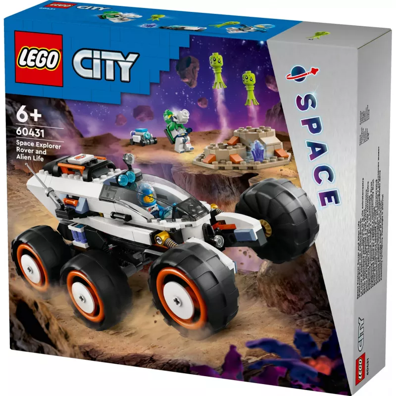 Lego City 60431 Kosmosa pētnieka roveris un citplanētiešu dzīvība