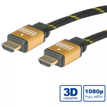 HDMI kabelis ROLINE GOLD HDMI M - HDMI M 15 m