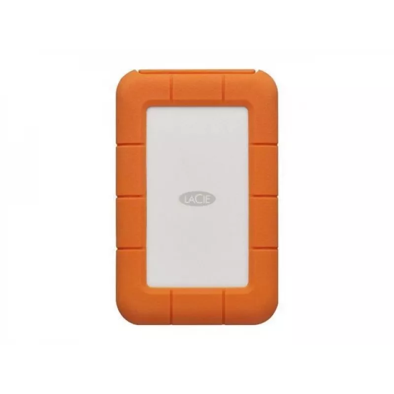LaCie Rugged USB-C ārējais cietais disks 5 TB USB Type-C 3.2 Gen 1 (3.1 Gen 1) Pelēks Dzeltens