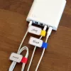 Kabeļu saite Label-the-cable LTC 2530 Zila Sarkana Dzeltena