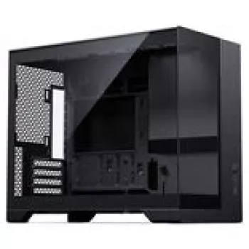 PHANTEKS XT V3 PC-korpuss, mini korpuss, mATX, rūdīts stikls – ietver 3x 120 mm ventilatoru, melns