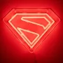 Pie sienas montējama LED neona gaisma Paladone Superman PP14478SMTVN, dekoratīvs sienas zīme