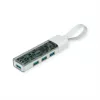 ROLINE mobils USB 3.2 Gen 1 centrmezgls, 4 porti, A+C savienojuma kabelis