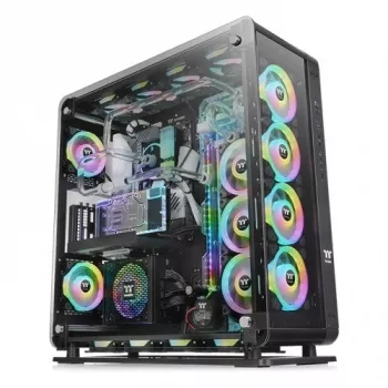 PC korpuss Thermaltake Core P8 TG Full Tower melns