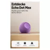 Amazon Echo Dot Max 2025 izlaidums - Ametists - Bluetooth (B0DKLDMHYB)
