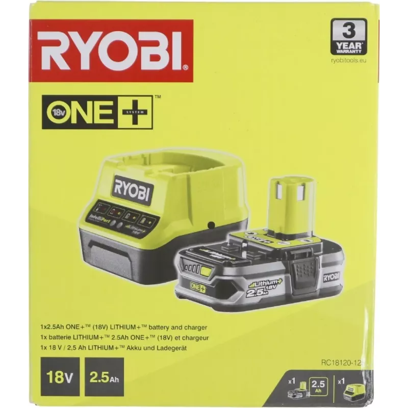 Ryobi RC18120-125 akumulatora un lādētāja komplekts