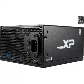 SAMA XPH-1000A, datora barošanas bloks 1x 12 kontaktu augstas jaudas GPU, 3x PCIe, kabeļu pārvaldība, 1000 vati