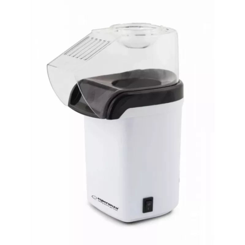 Popkorna gatavotājs Esperanza EKP005W melns balts, 0,27 L, 1200 W, karstā gaisa