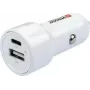 SKROSS Dual Car Charger 65W PD incl. USB-C cable white (SKCHCA0365WPDCN)