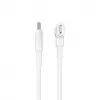 HYPER HyperJuice USB kabelis USB 2.0 1,5 m USB-C USB-C/Lightning Balts