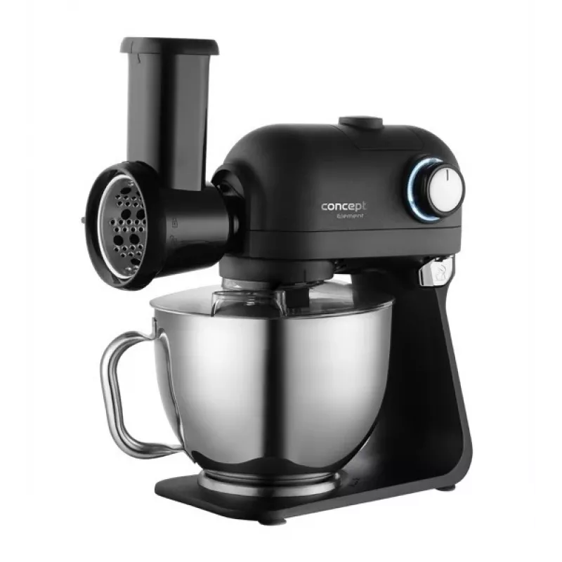 Stacionārais mikseris Concept RM8000 - 1200 W virtuves iekārta, melna