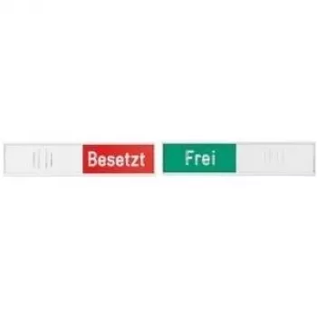 Franken BS0117 pašlīmējošā zīme zaļa, sarkana, balta