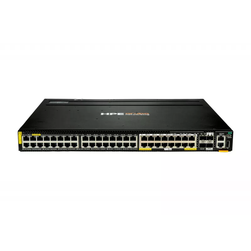 HPE Aruba Networking CX 6300M 32p 1G 16p Smart Rate 5G Class8 PoE 2p SFP56 50G 2p SFP28 25G MACsec Switch - slēdzis - L3 - pārvaldāms - 32 x 10/100/1000 (PoE++)