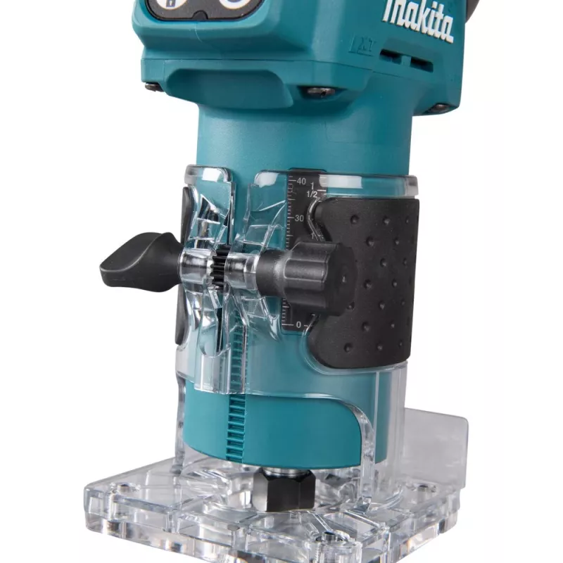 DRT52Z Makita 18V LXT bezvadu bezsuku 1/4 collas frēze - tikai korpuss